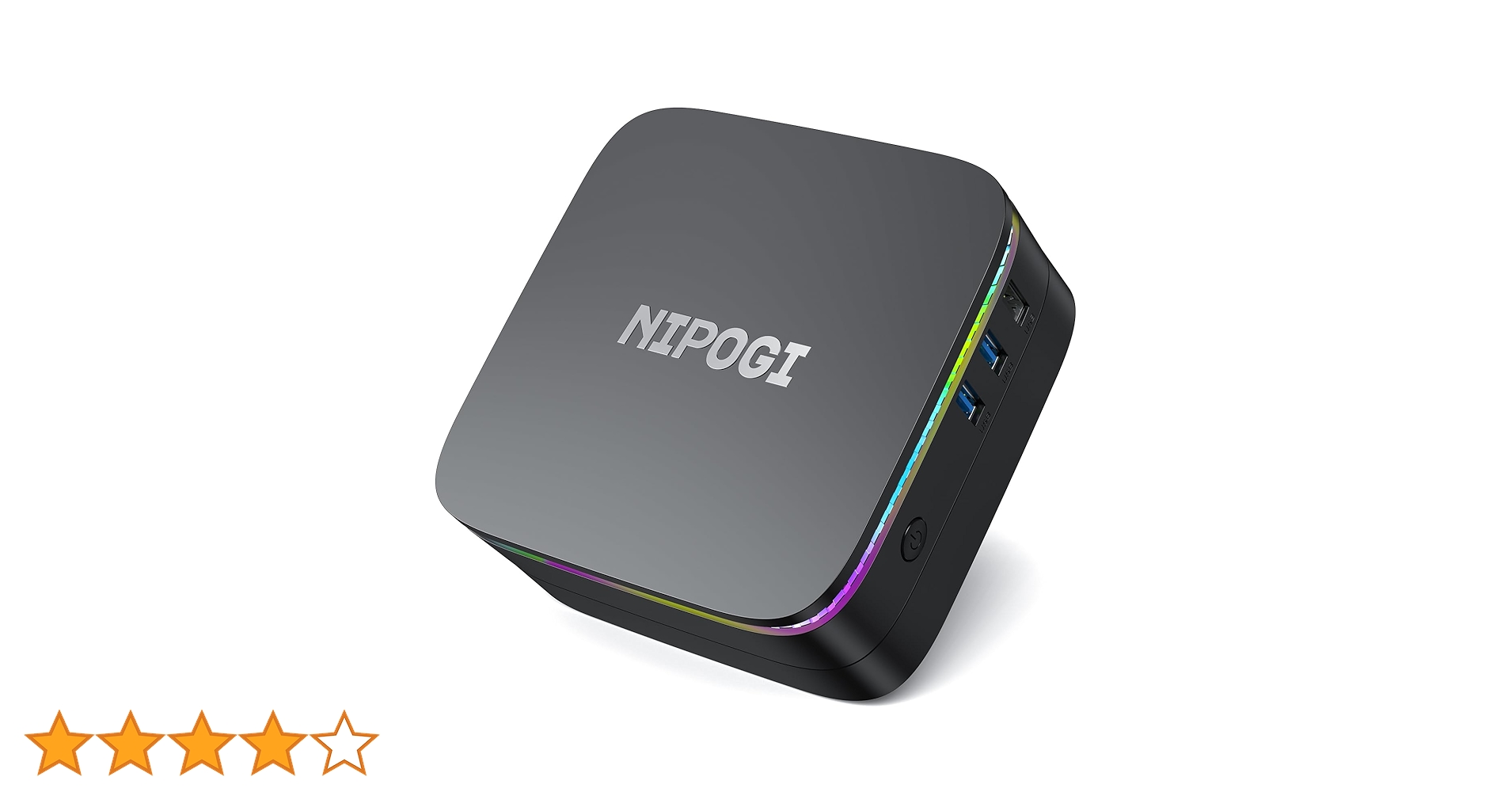 NiPoGi ミニpc n100 mini pc Amazon.co.jp: Mini PC N100 High Speed Operation, Mini PC